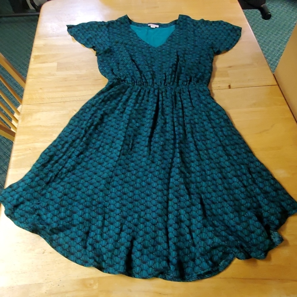 Green Merona dress size Medium